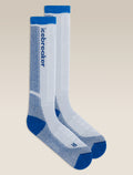 Ski+ OTC Socks Zinc Blue/Lazurite/Snow - 1