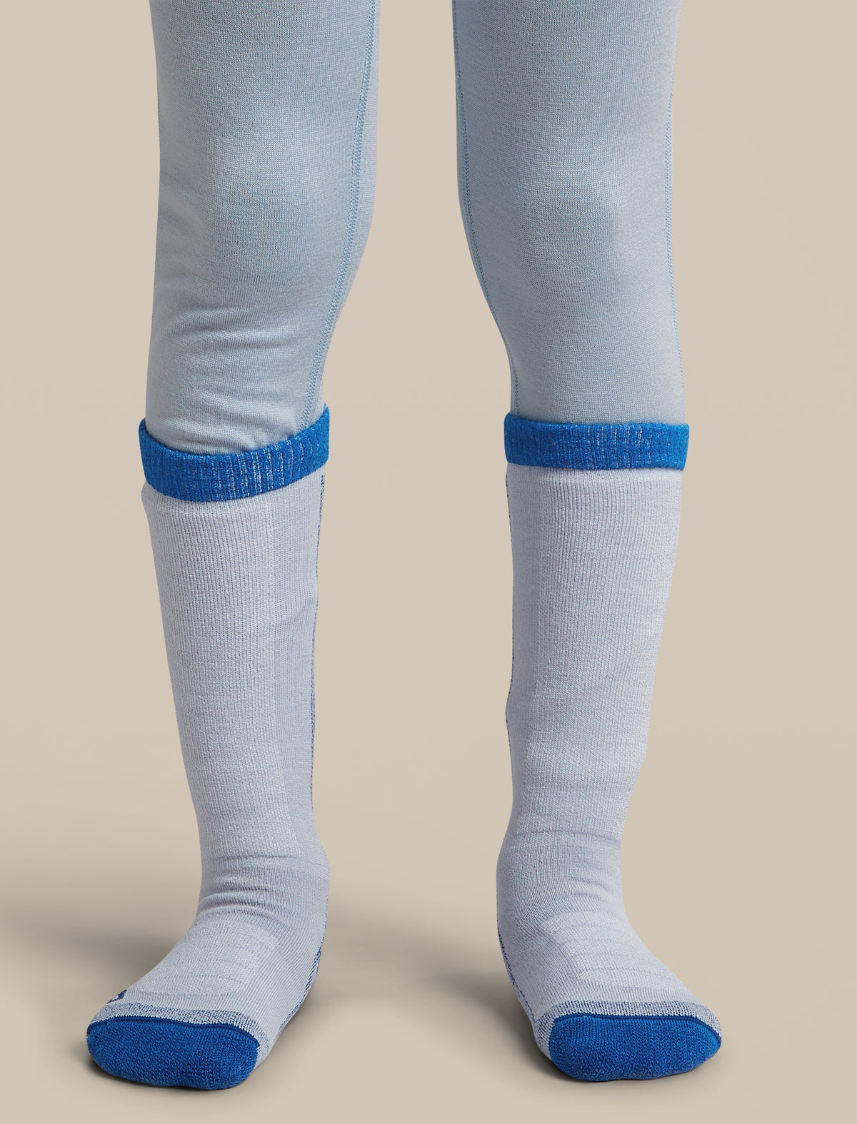 Ski+ OTC Socks Zinc Blue/Lazurite/Snow - 2