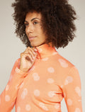 Women's Merino 260 Vertex Long Sleeve Half Zip Thermal Top Falling Flakes Feldspar/Snow - 6