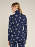 Merino 260 Vertex Half-Zip-Thermo-Langarmshirt Falling Flakes Damen  - 2