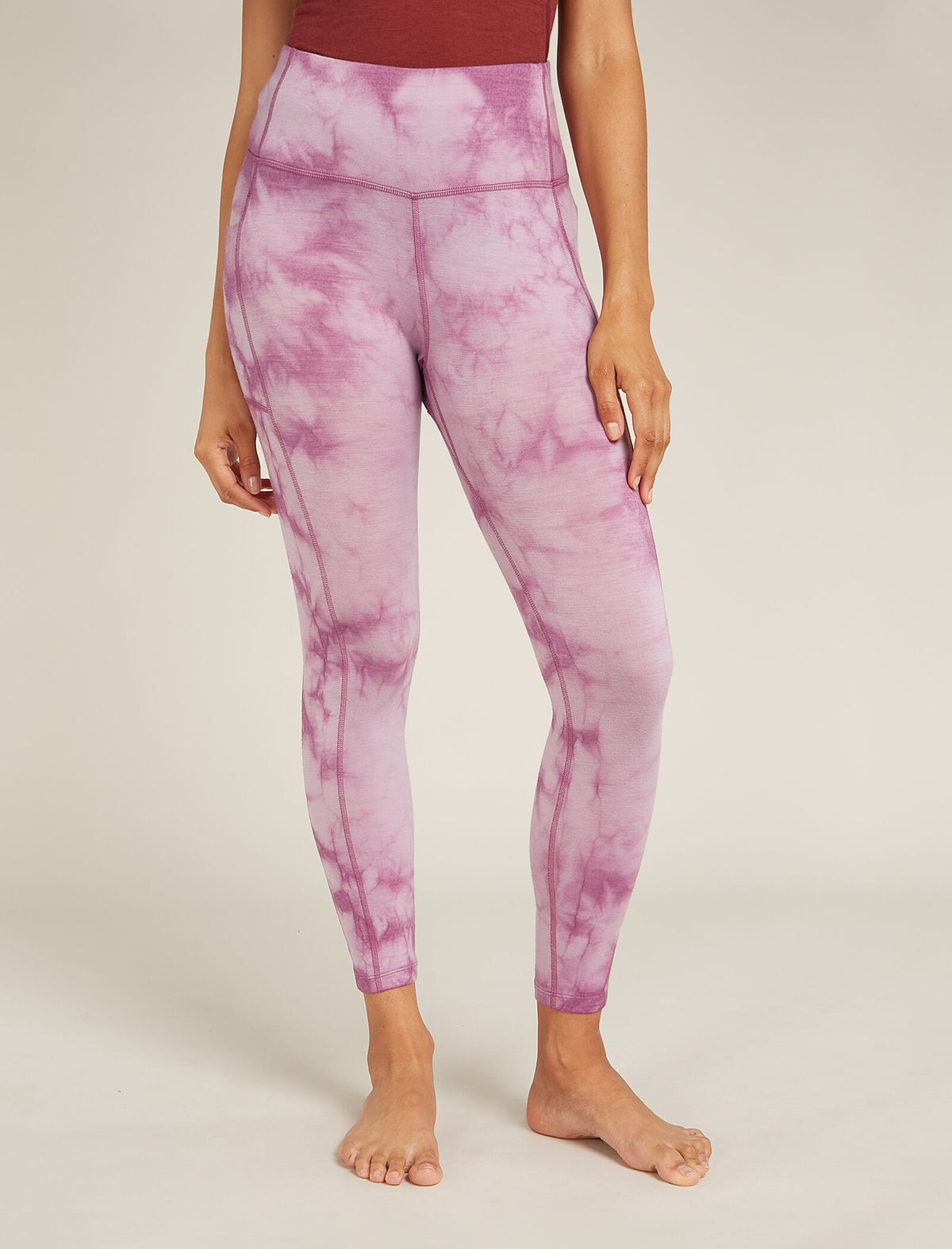 Merino 260 Fastray 25" High Rise Tights Cloud Dye Damen  - 1