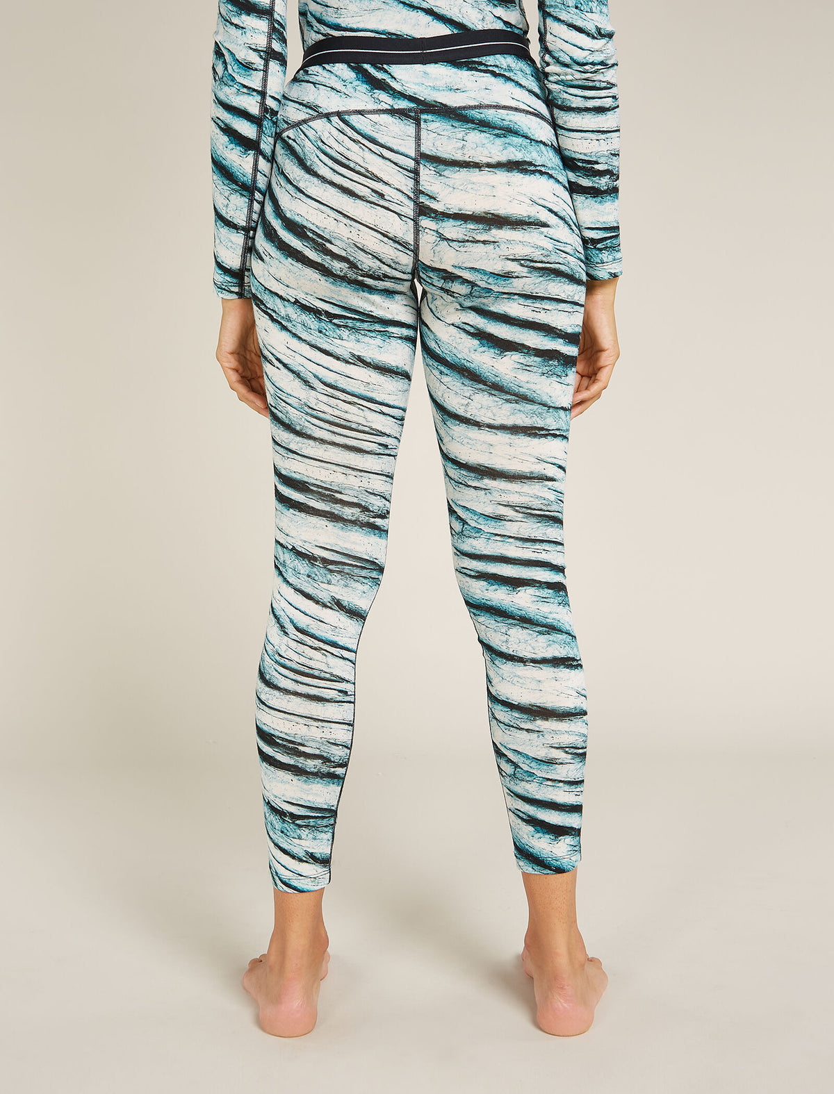 Leggings térmicos Merino 200 Oasis Protect Our Winters para mujer Snow - 2
