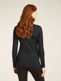 Maglia termica girocollo a maniche lunghe in lana merino 200 Oasis Mountain Pulse Donna  - 2
