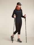 Maglia termica girocollo a maniche lunghe in lana merino 200 Oasis Mountain Pulse Donna  - 4
