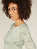 Women's Merino 200 Oasis Long Sleeve Crew Thermal Top Cloud Dye Ashen - 6