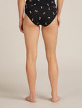 Women's 150 Siren Hipkini Snow Day Black/Acid Pink - 2