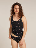 Women's 150 Siren Hipkini Snow Day Black/Acid Pink - 6