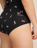 Women's 150 Siren Hipkini Snow Day Black/Acid Pink - 7