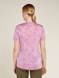 T-shirt a maniche corte in misto di lana merino 125 Cool-Lite™ Sphere Cloud Dye Donna  - 3