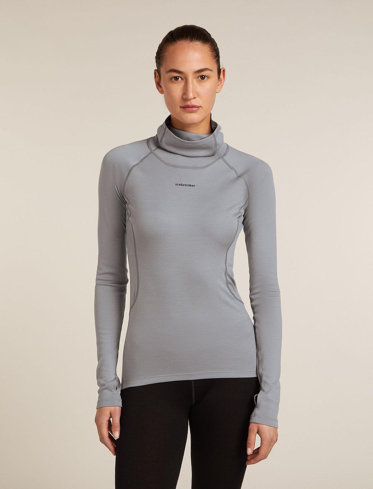 Women's 300 Polar Roll Neck Thermal Top Alloy - 1