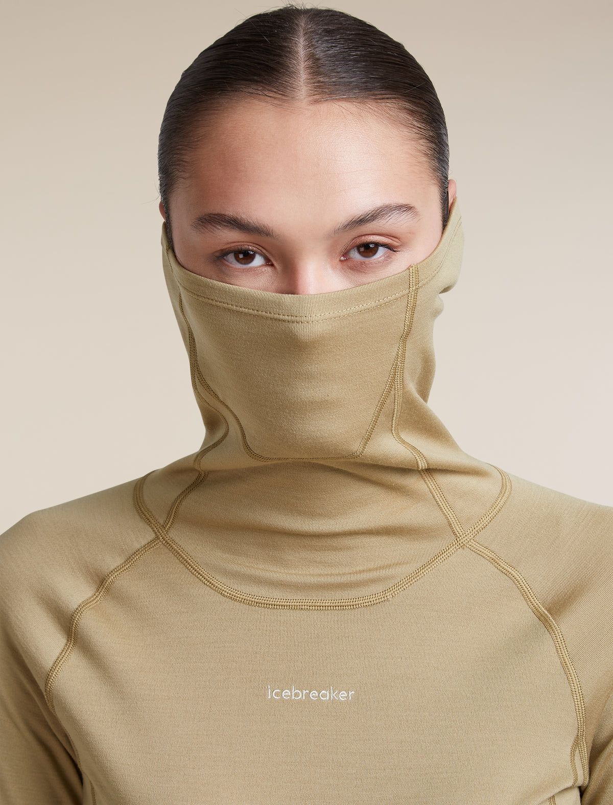 300 MerinoFine™ Polar Roll Neck Cumin - 7