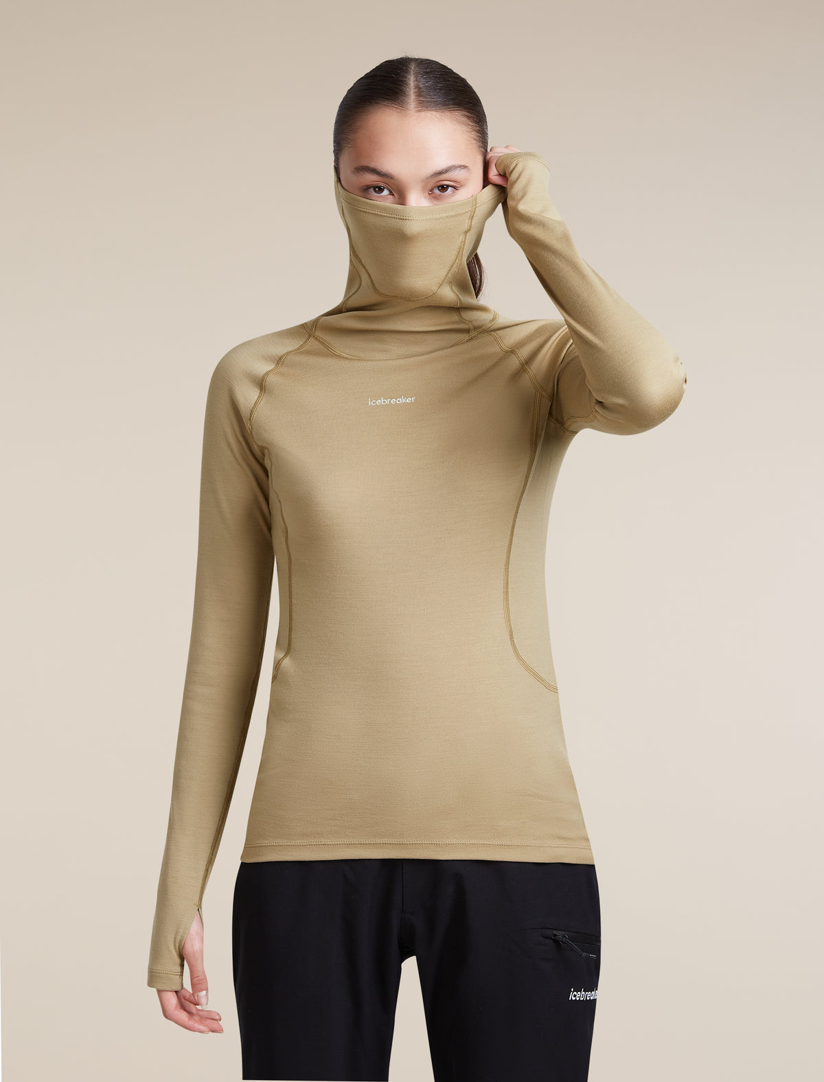 300 MerinoFine™ Polar Roll Neck Cumin - 10