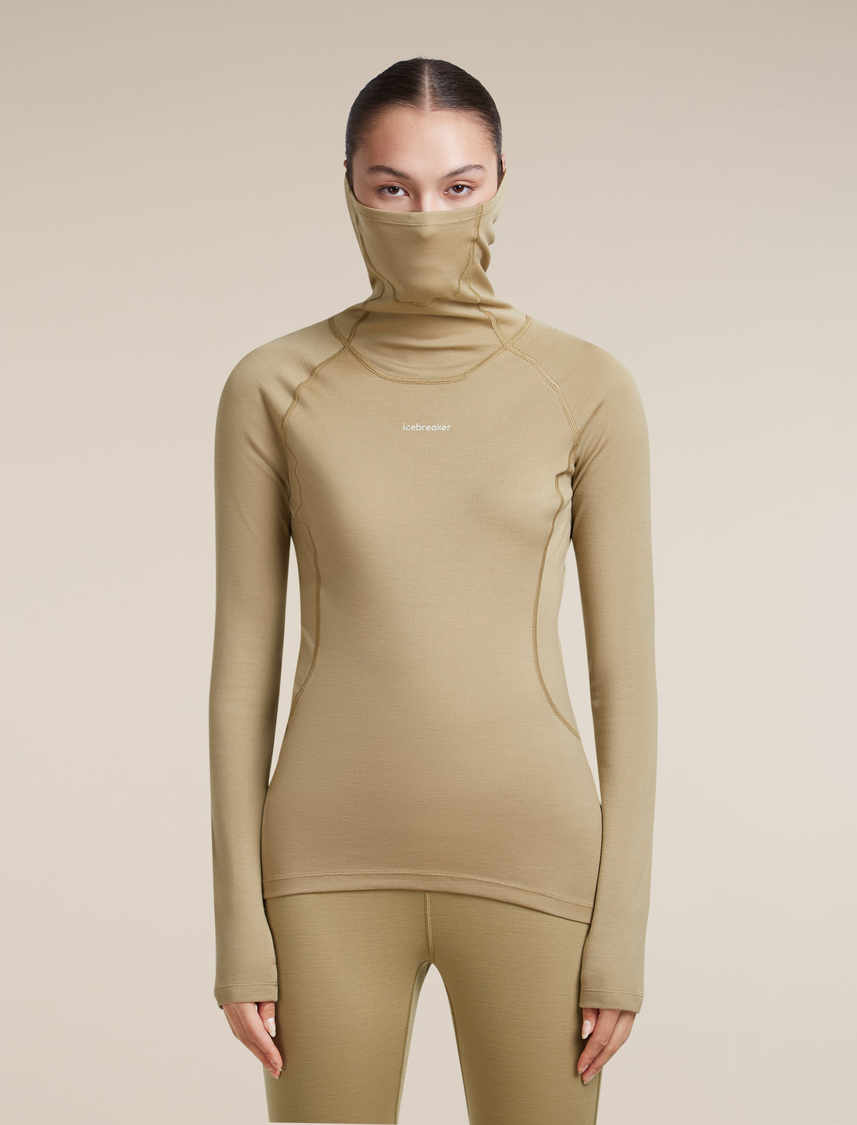 300 MerinoFine™ Polar Roll Neck Cumin - 11