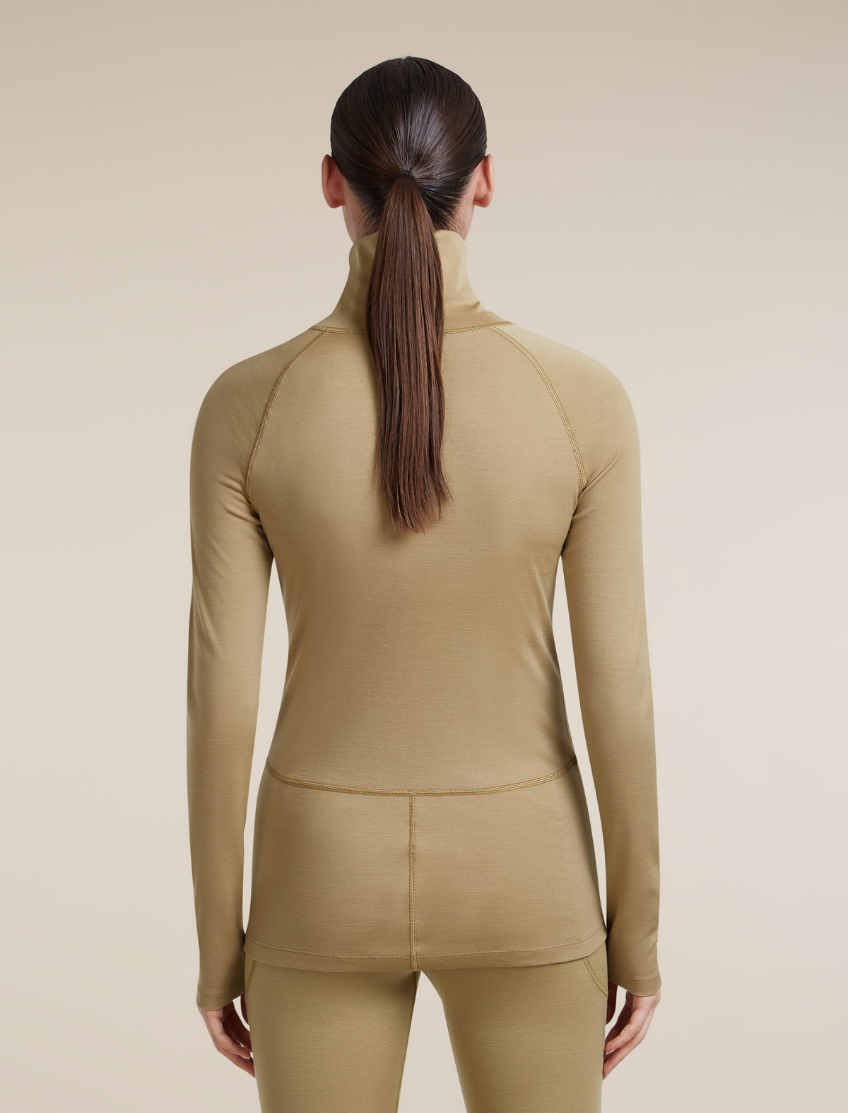300 MerinoFine™ Polar Roll Neck Cumin - 2