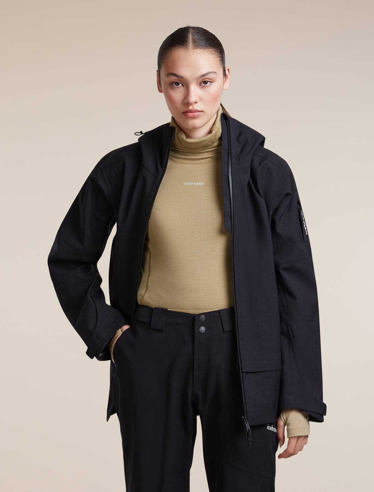 300 MerinoFine™ Polar Roll Neck Cumin - 5