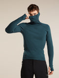 300 MerinoFine™ Polar Roll Neck Abyss - 9