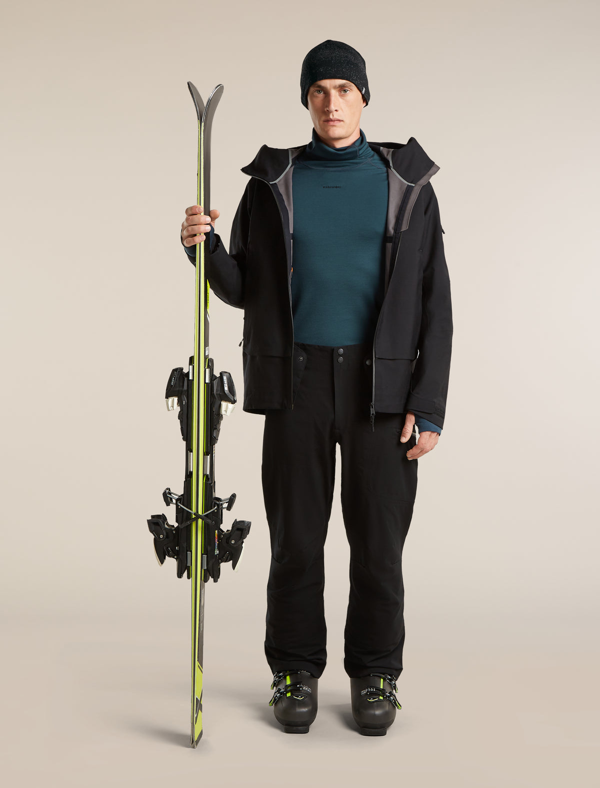 300 MerinoFine™ Polar Roll Neck Abyss - 4