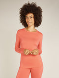 Ras du cou isotherme à manches longues Core Heavyweight en mélange de mérinos Women's  - 1