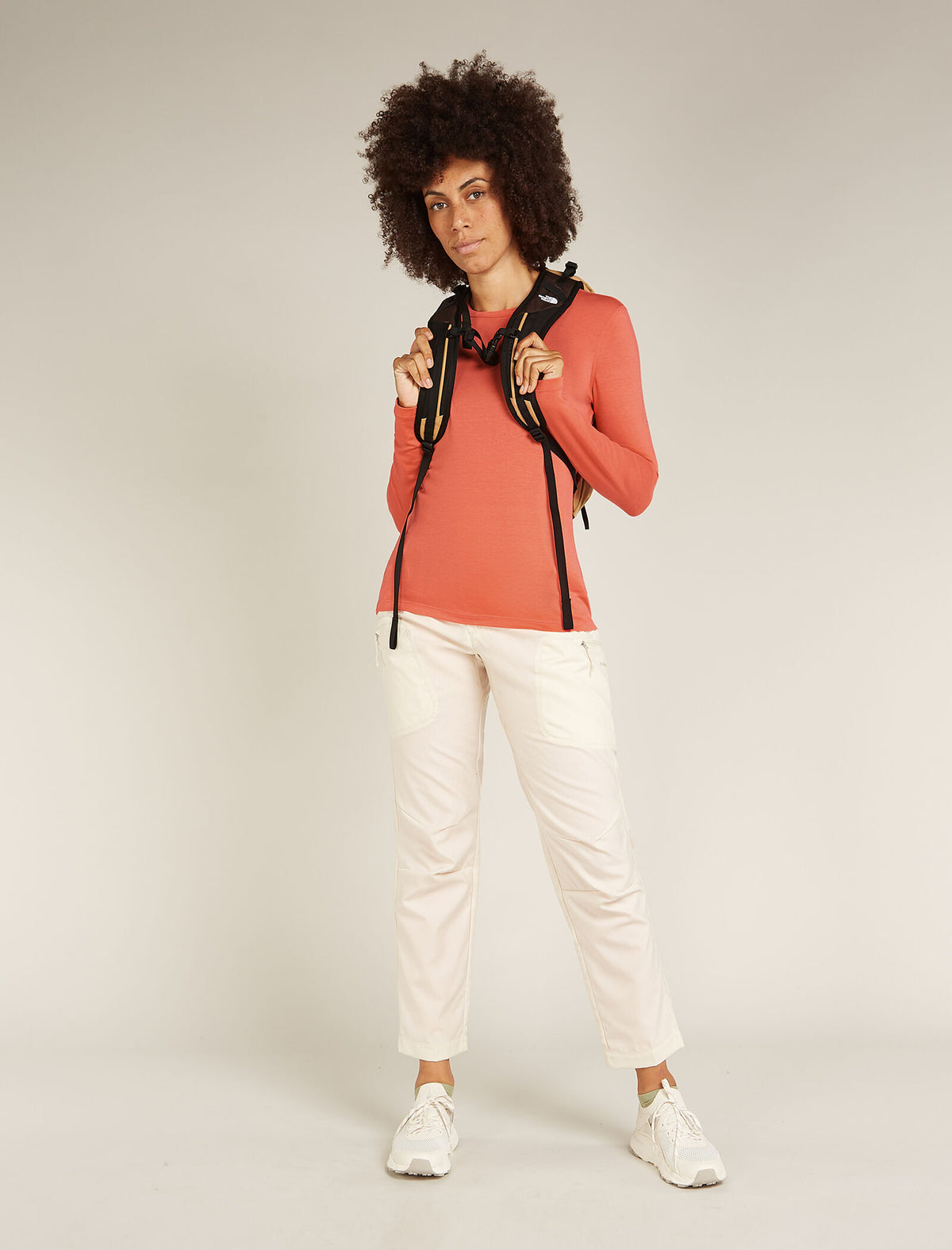 Ras du cou isotherme à manches longues Core Heavyweight en mélange de mérinos Women's  - 5