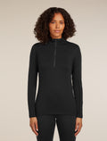 Women's Core Half Zip Thermal Top Black - 1