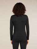 Women's Core Half Zip Thermal Top Black - 2