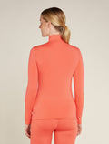Haut isotherme à manches longues et demi-glissière Core Heavyweight en mélange de mérinos Women's  - 2