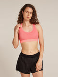 Women's 125 ZoneKnit Racerback Bra Acid pink - 6