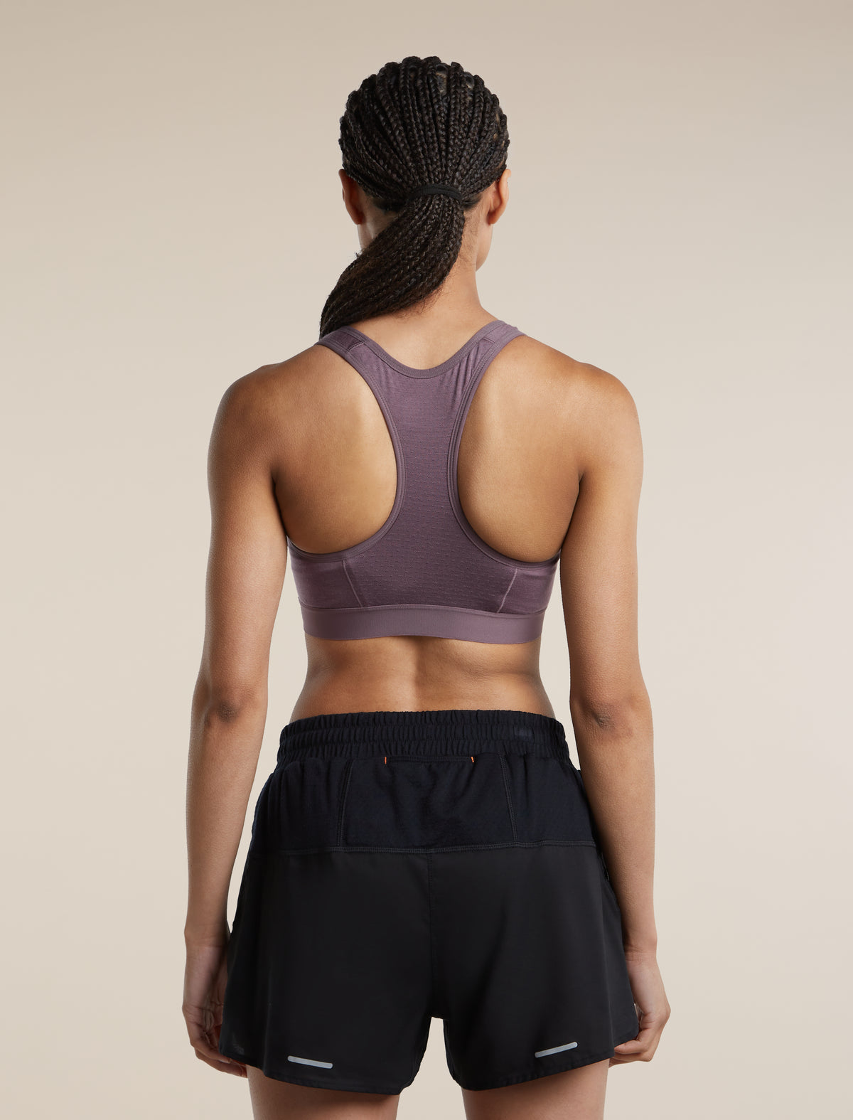 125 Racerback Bra Grey Plum - 2