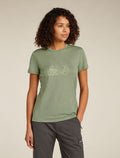 Dames 150 Tech Lite III T-shirt Van Camp van merinowol  - 1