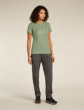 Dames 150 Tech Lite III T-shirt Van Camp van merinowol  - 3