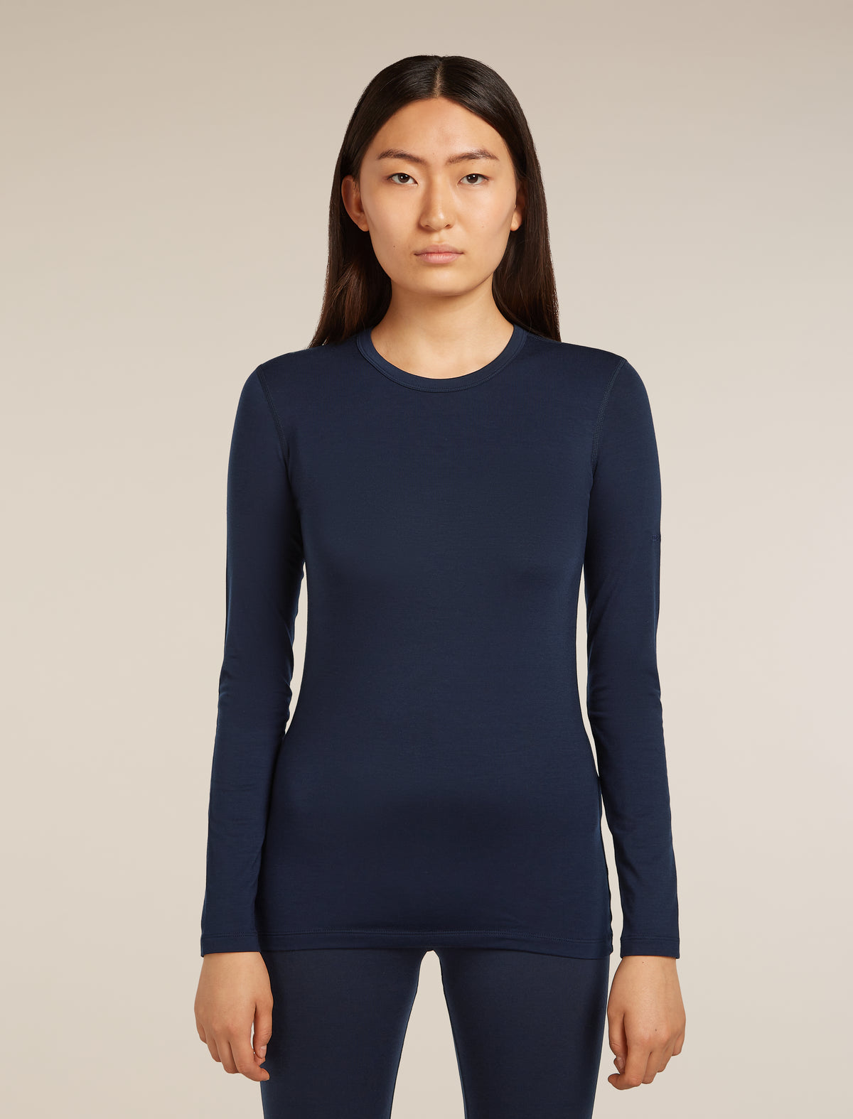 Women's Core Half Zip Thermal Top Midnight Navy - 1