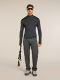 Men's 200 Ace Thermal Leggings Jet hthr - 4