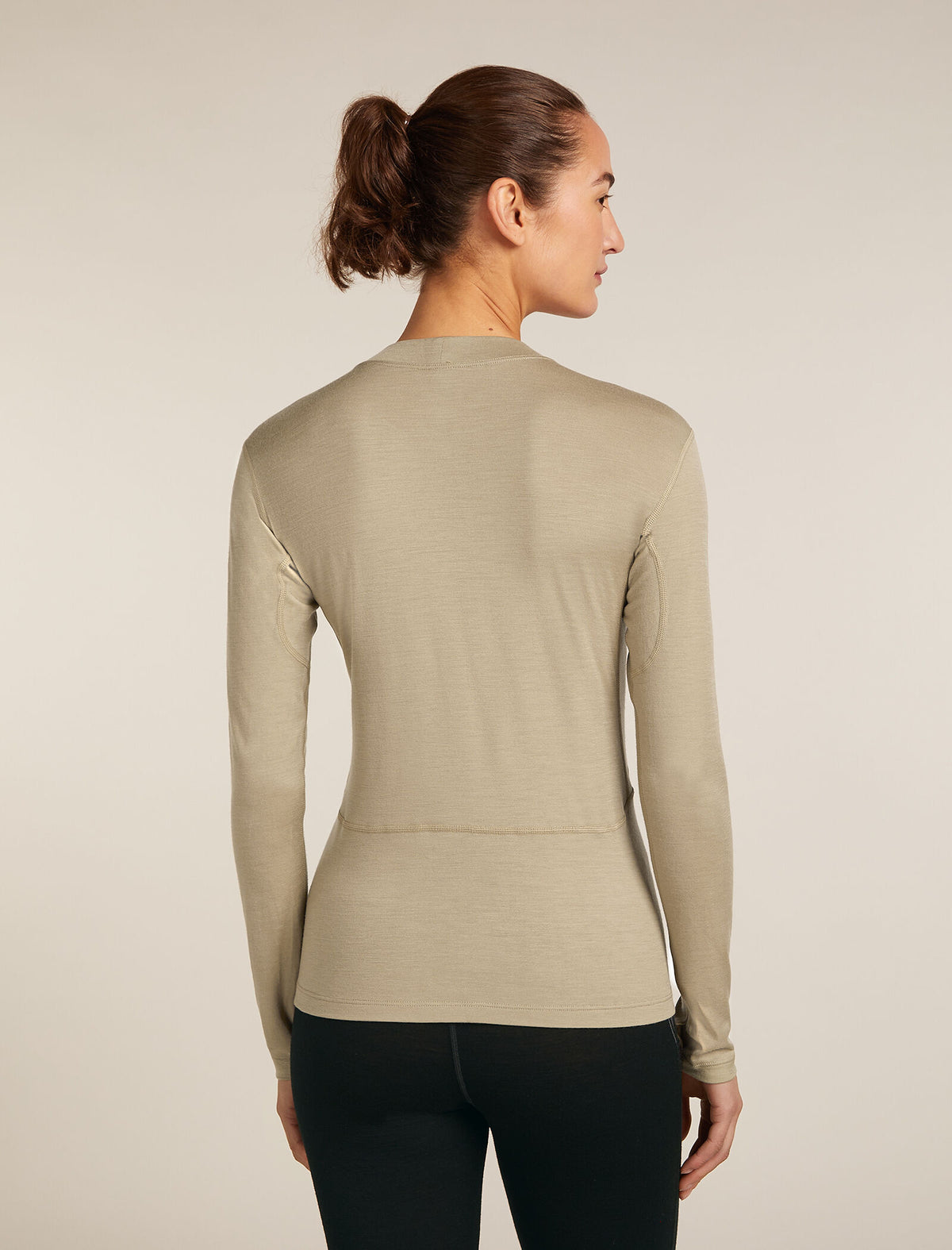Women's 200 Ace Mock Neck Thermal Top Flagstone - 2