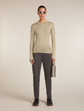 Women's 200 Ace Mock Neck Thermal Top Flagstone - 4