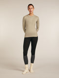 Women's 200 Ace Mock Neck Thermal Top Flagstone - 6