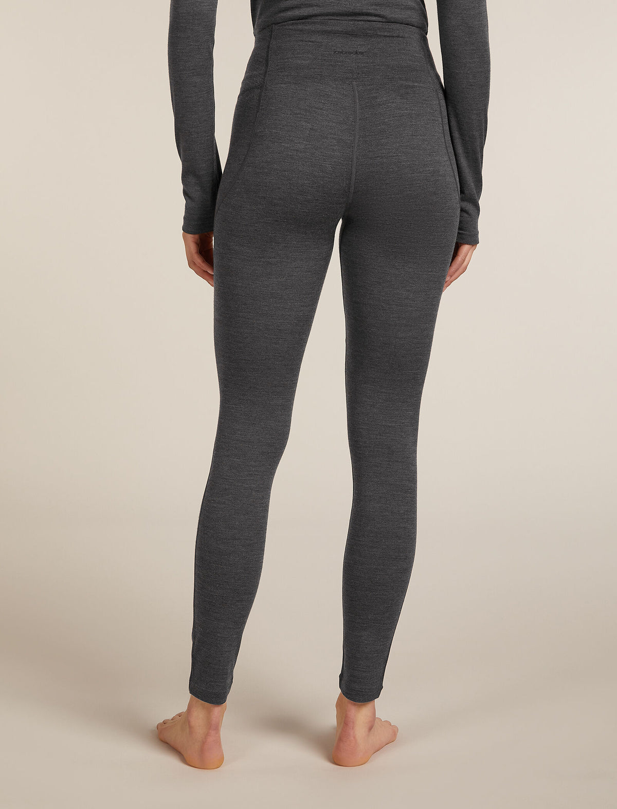 Women's 200 Ace Thermal Leggings Jet hthr - 2