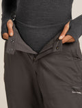 Women's 200 Ace Thermal Leggings Jet hthr - 4