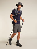 Men's Merino 150 Tech Lite Short Sleeve T-Shirt Slimey Salamander Midnight navy - 4