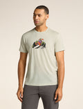 Men's Merino 150 Tech Lite Short Sleeve T-Shirt Catch Me Outside Ashen - 1