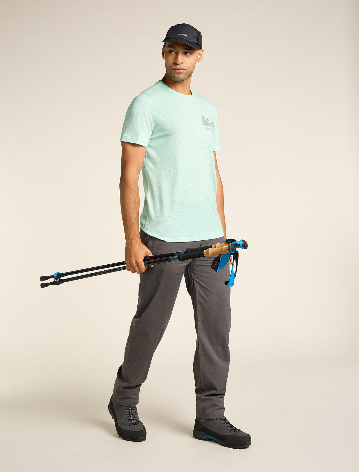 T-shirt a maniche corte in lana merino 150 Tech Lite Southern Shapes Uomo  - 4