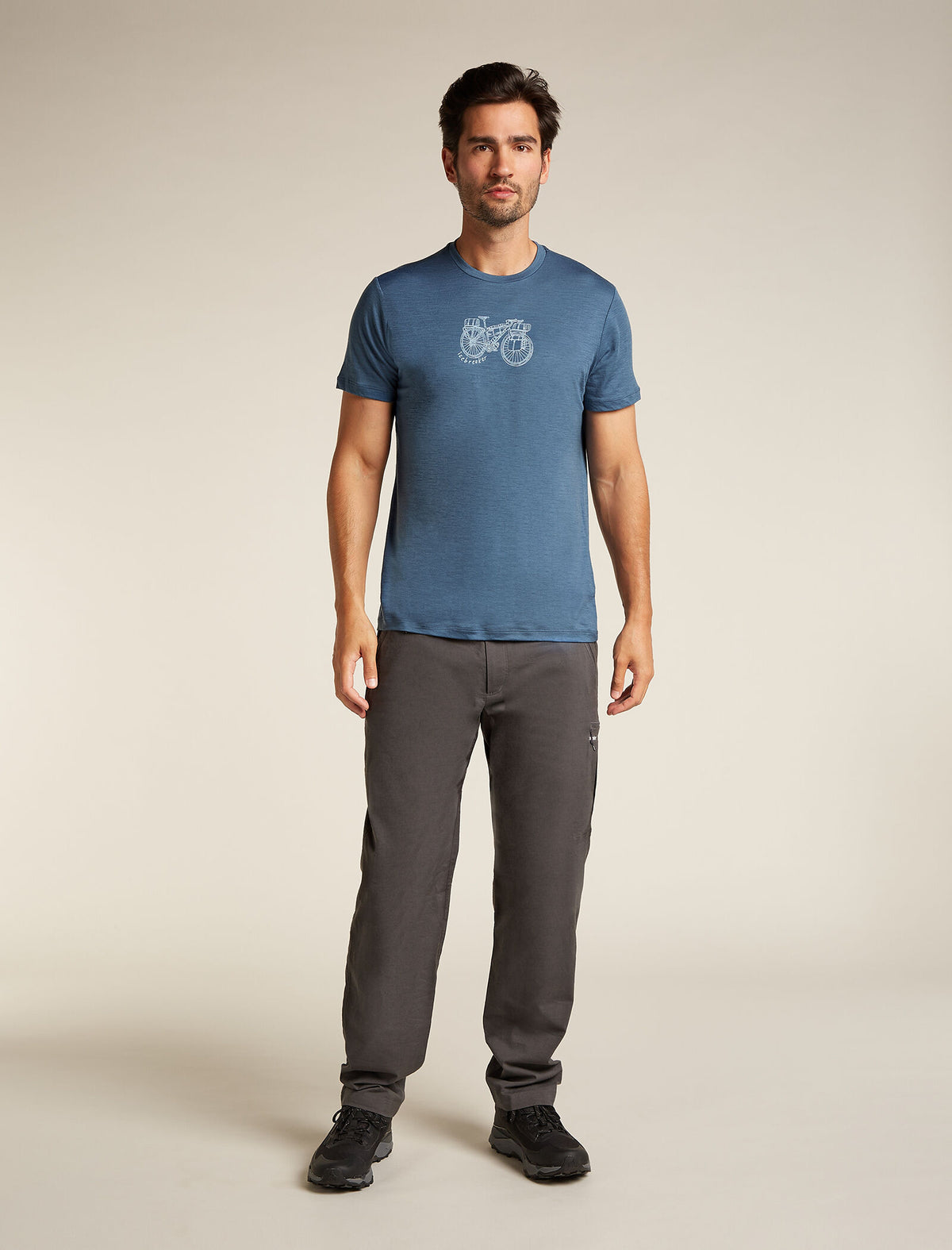 Men's Merino 150 Tech Lite Short Sleeve T-Shirt Adventure Ride Dawn - 3