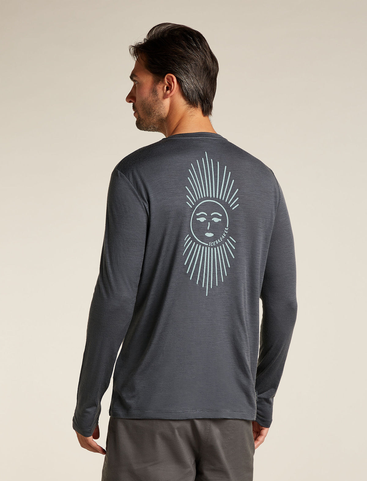 Men's Merino 150 Tech Lite Long Sleeve T-Shirt IB Solar Obsidian - 2