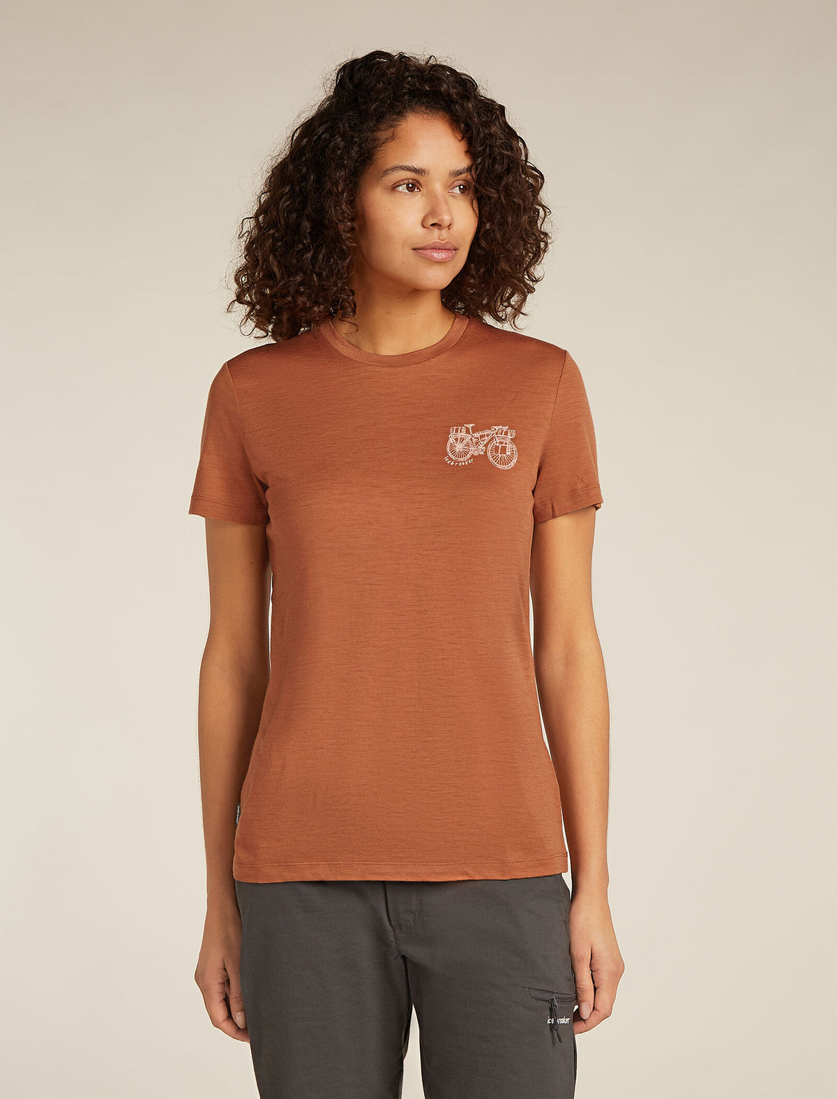 Merino 150 Tech Lite Kurzarm T-Shirt Adventure Ride Damen  - 1