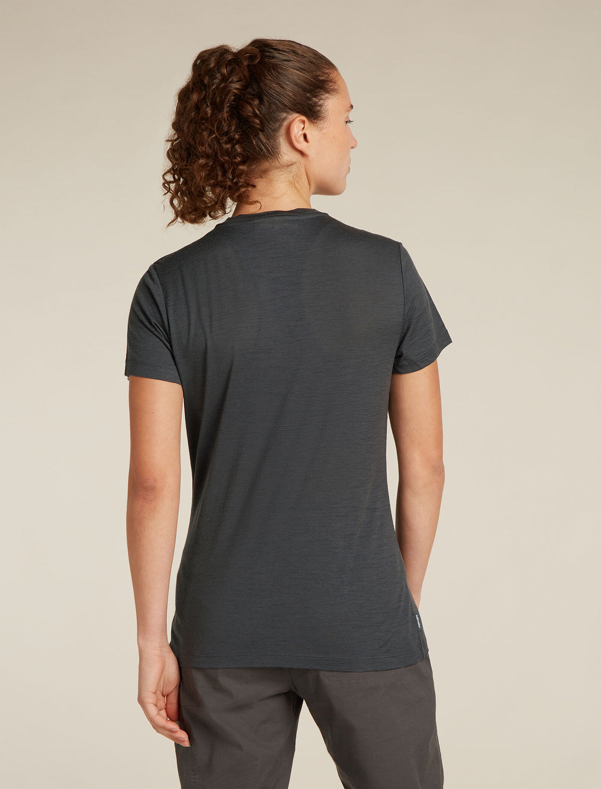 Women's 150 Tech Lite T-shirt Sunrise Summit Obsidian - 2