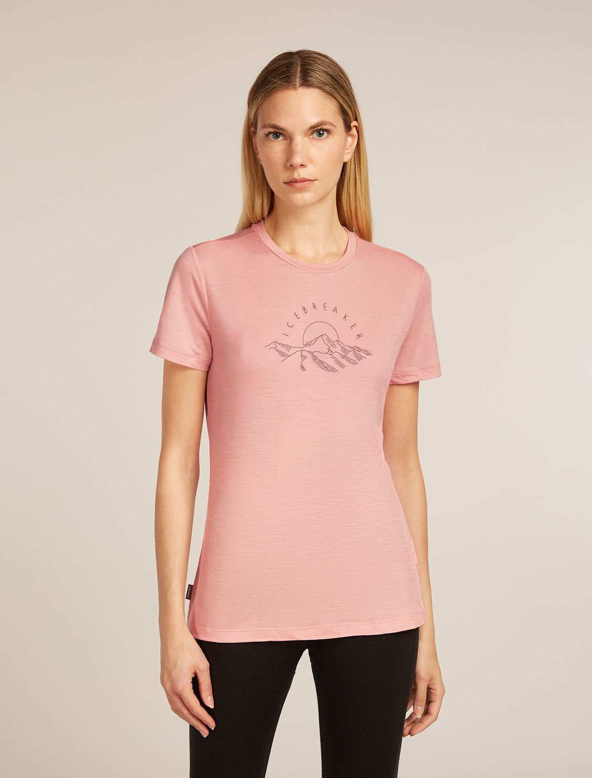 Women's 150 Tech Lite T-shirt Sunrise Summit Blush - 1