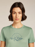 Women's 150 Tech Lite T-shirt Sunrise Summit Seaglass - 5
