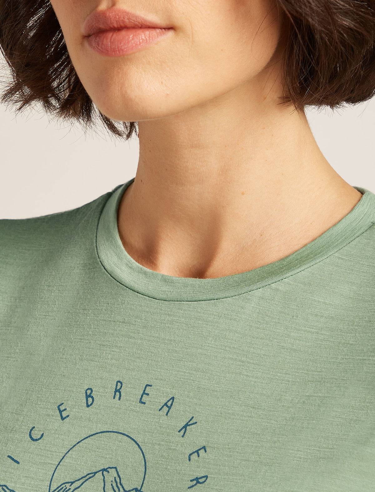 Women's 150 Tech Lite T-shirt Sunrise Summit Seaglass - 6