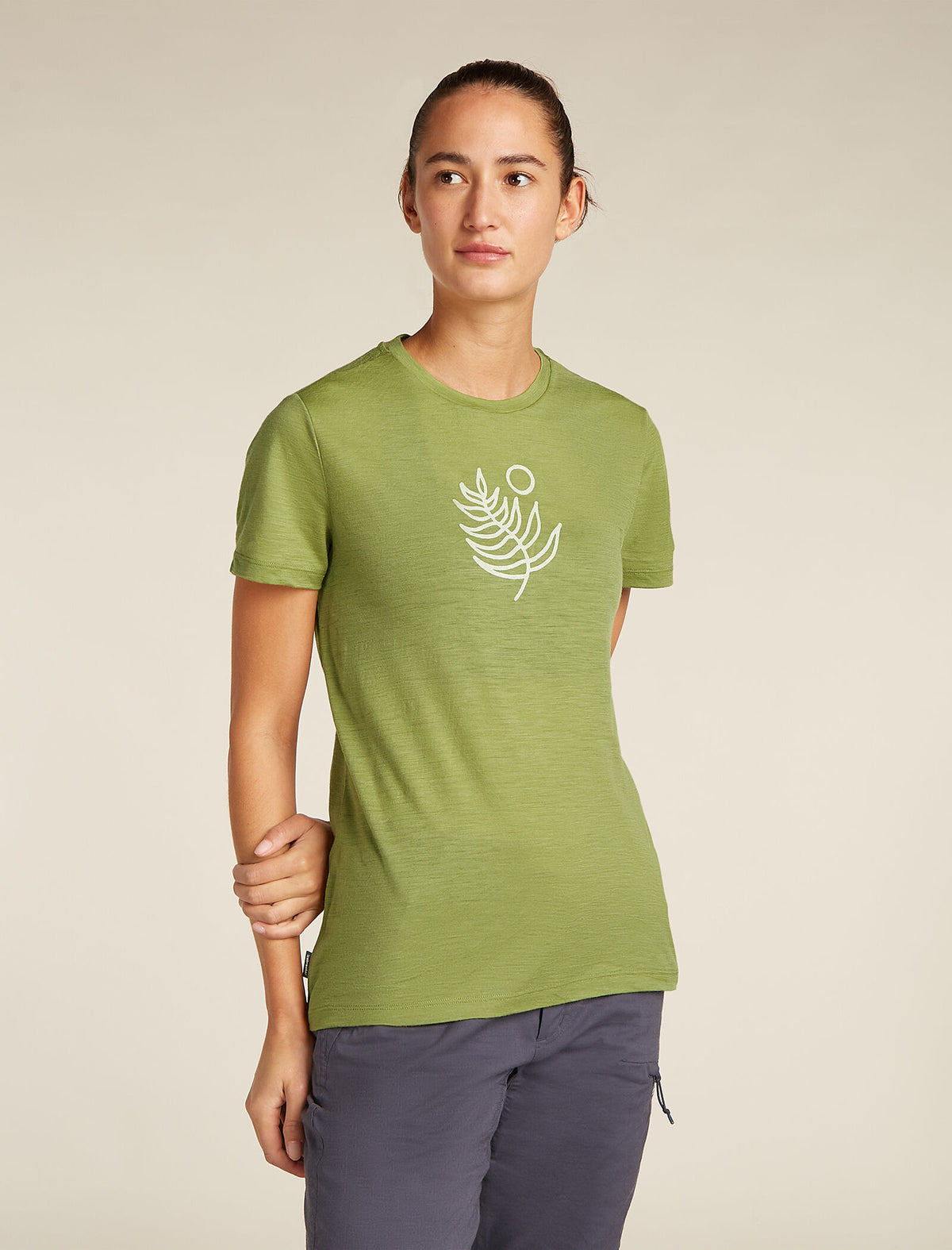 Merino 150 Tech Lite Kurzarm T-Shirt Fresh Fern Damen  - 1