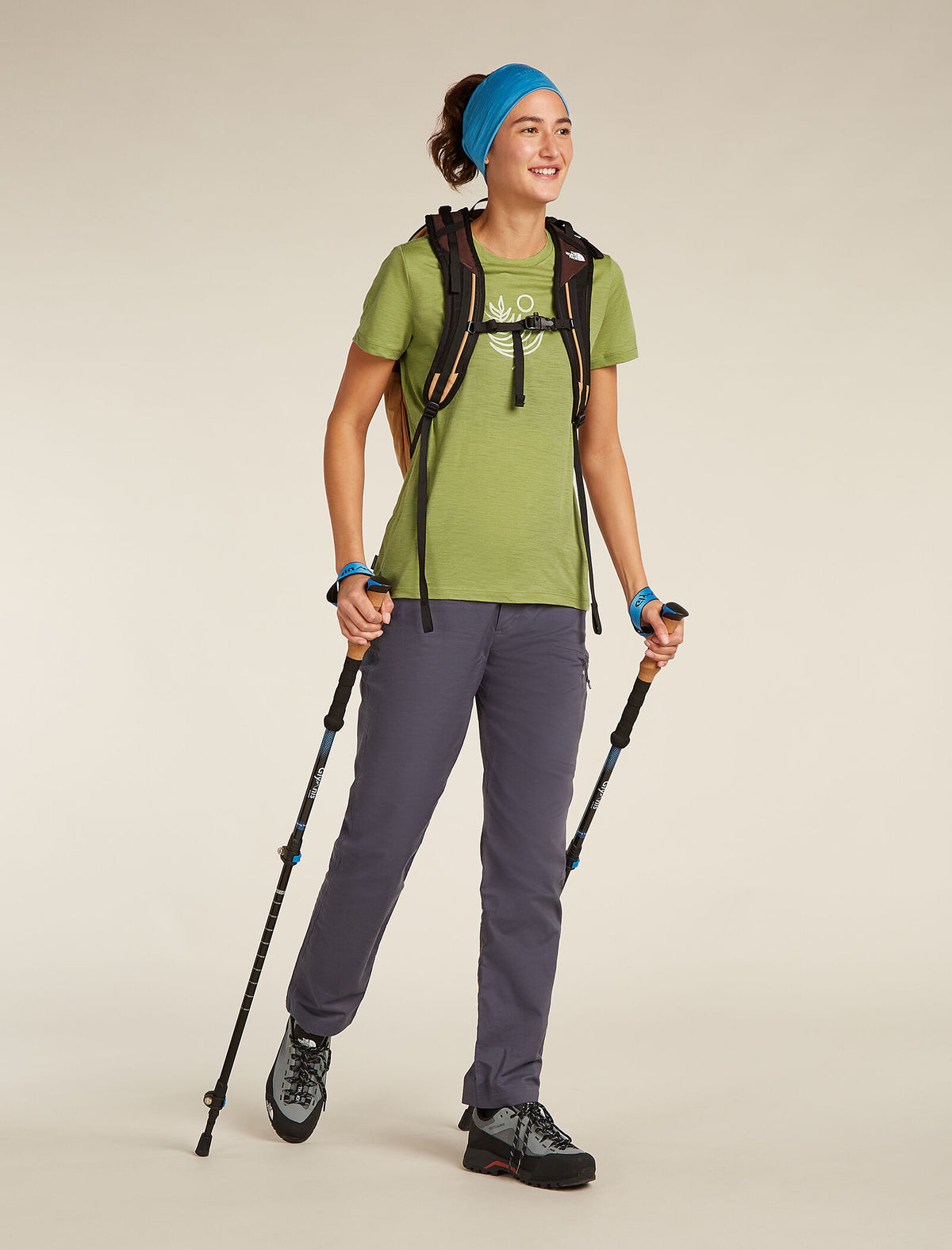 Merino 150 Tech Lite Kurzarm T-Shirt Fresh Fern Damen  - 4