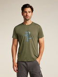 Men's Merino Blend Core Short Sleeve T-Shirt Tech Head Loden - 1